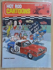 V0021: Hot Rod Cartoons: January 1970: READ DESCRIPTION
